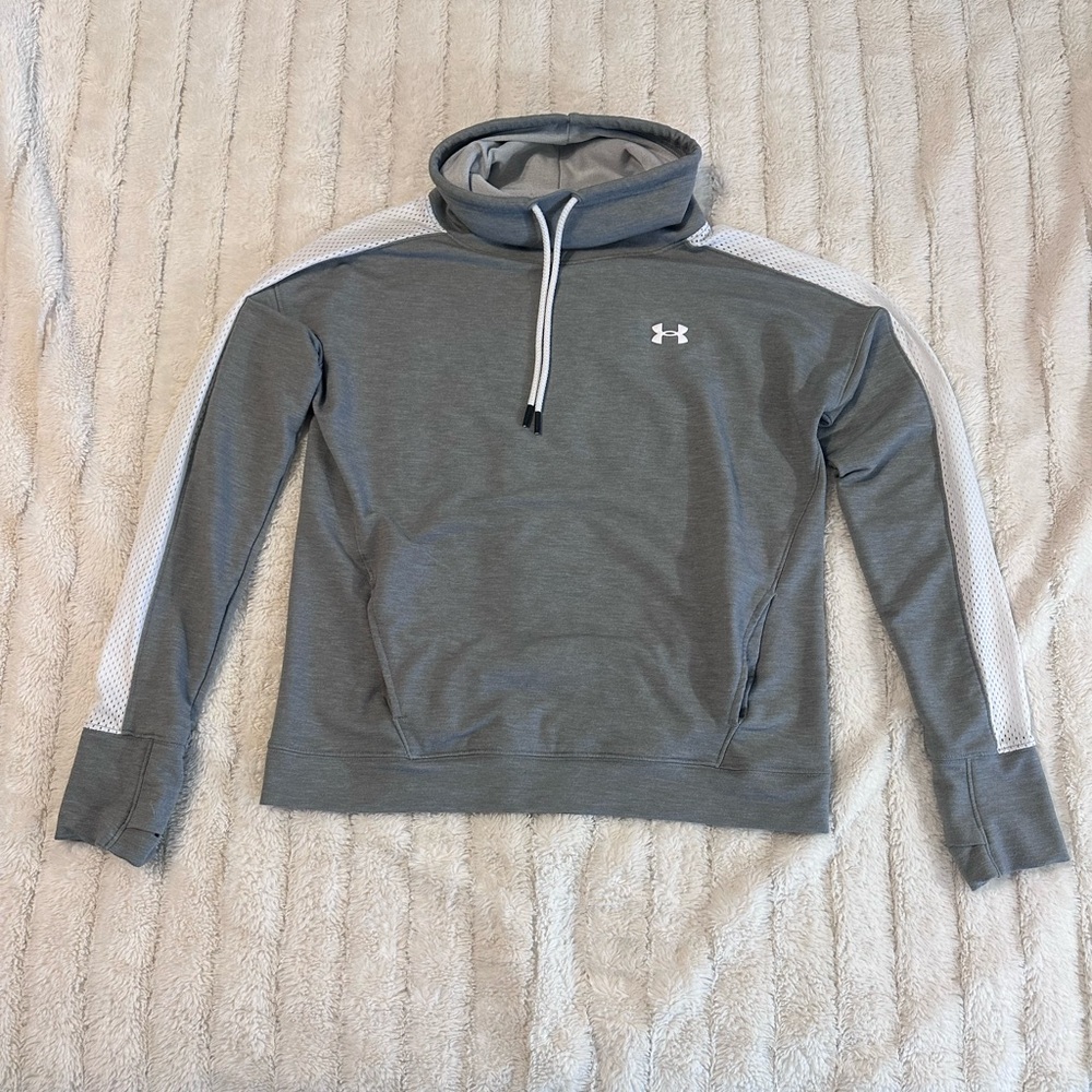 Under Armour Women’s Funnel Neck Hoodie – Size Medium (Loose Fit)